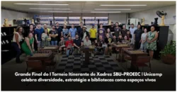 Grande Final do I Torneio Itinerante de Xadrez SBU–PROEEC | Unicamp celebra diversidade, estratégia e bibliotecas como espaços vivos